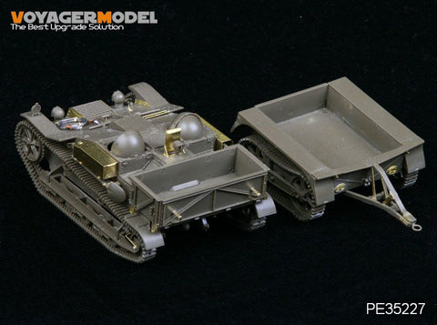 Voyager model metal etching sheet PE35227 World War II French Reynolds UE tracked light tractor upgrade metal etch Kit