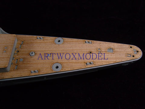 Artwox model wooden deck for Academy 14103 Admiral Graf Spee wooden deck AW10049