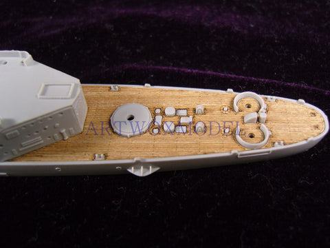 Artwox model wooden deck for Trumpeter 05742 New Orleans cruiser CA-32 1942 wooden deck AW20074