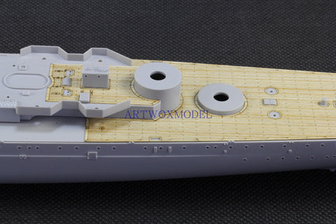 Artwox model wooden deck for trumpeter 05347 wood deck aw 10140, heavy cruiser sarra, Italian navy