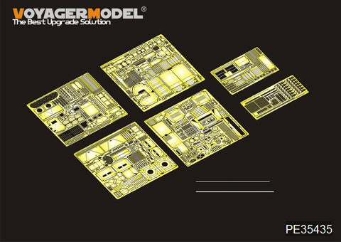 Voyager model metal etching sheet PE35435 ShkH Dana vz.77 152mm self propelled howitzer retrofit metal etch Kit