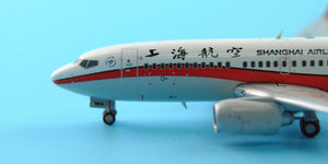 Special: JC Wings XX4607 Shanghai Airlines B737-700 W B-5808 1: 400
