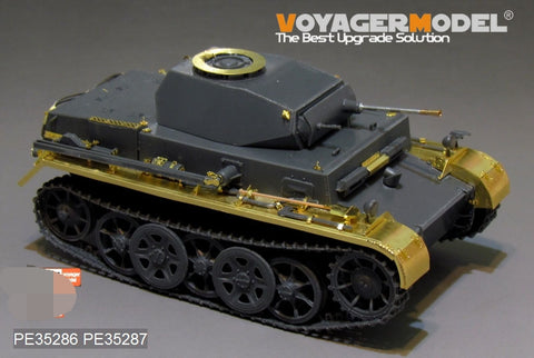 Voyager model metal etching sheet PE35286 World War II Germany II G VK901 light tank reconstruction(with metal barrel)