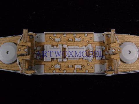 Artwox model wooden deck for Seals models SMP001 Japanese Navy warship Mikasa wood deck AW20042