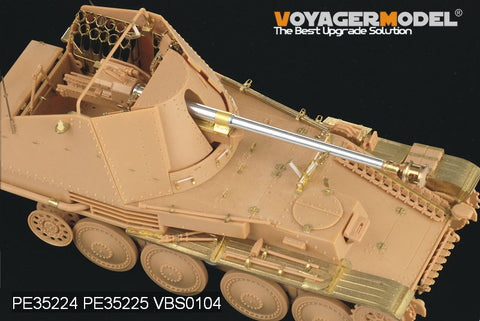 Voyager PE35224 mink IIIM self propelled antitank gun retrofit with base metal etch (T)