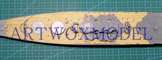 Artwox model wooden deck for Tamiya 31113 Japanese big ship battleship wooden deck AW20002