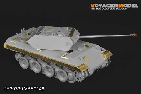 Voyager PE 35339 World War II German camouflage M10 Leopard tank metal etching upgrade kit