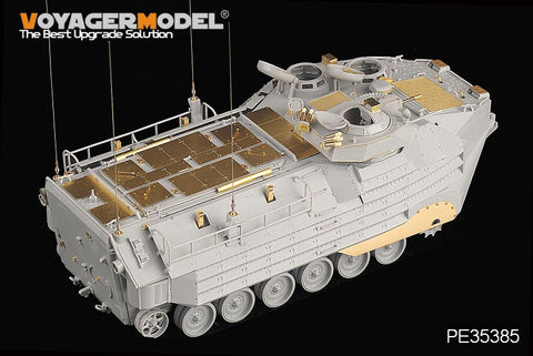 Voyager PE 35385 aavp - 7a1 amphibious armored transport vehicle additional armored upgrade metal etcher