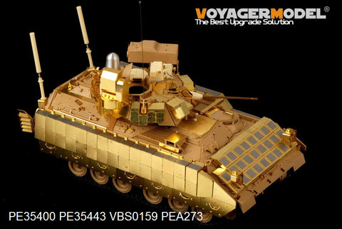 Voyager model metal etching sheet PE35400 M2A3 "Bradley" reconnaissance chariot retrofit a type of foundation modification part (T)