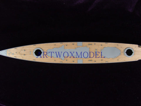 Artwox model wooden deck for Academy 14103 Admiral Graf Spee wooden deck AW10049