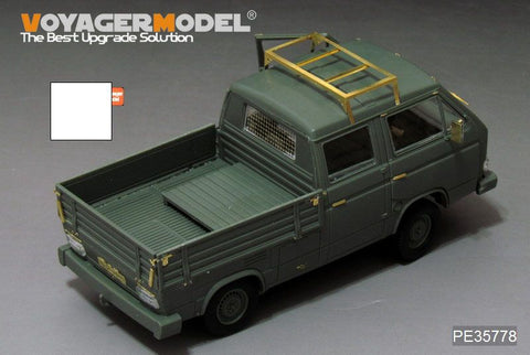 Voyager model metal etching sheet PE35778 Modem German T3 truck (with Takom 2014)