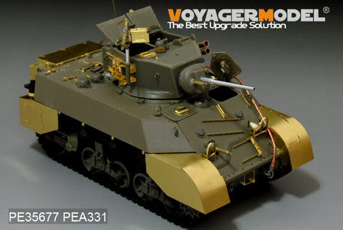 Voyager PE35677M3A3 Metallic etching Kit for upgrade and Transformation of Light vehicle "Stuart"