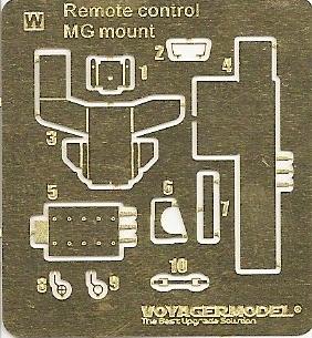 Voyager VBS0204 m2hb 12.7 mm heavy machine guns on-board remote control type