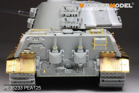 Voyager model metal etching sheet PE 35233 metal etching part for later upgrade and reconstruction of king tiger heavy chariot ( d / t )