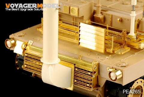 Voyager Model etching sheet PEA265 M1A1; abrin "main battle tank Marine Corps shallow crossing device.