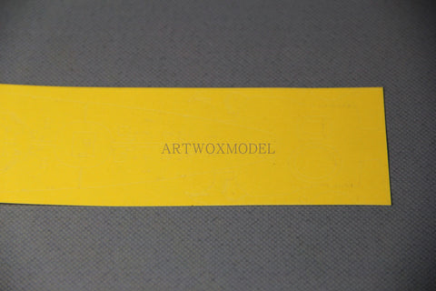 Artwox model wooden deck for trumpeter 05711 Bismarck battleship 1941 3m cover paper am 20006
