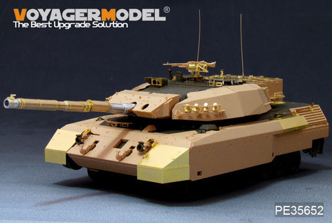 Voyager model metal etching sheet PE35652 Canada leopard C2 MEXAS main battle tank upgrade metal etching parts