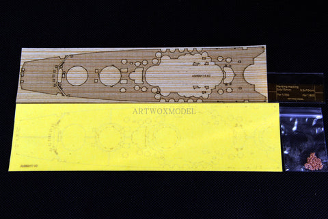 Fujimi 460031 Kii Japanese naval battleship 3M cover paper wood deck PE AM20017A