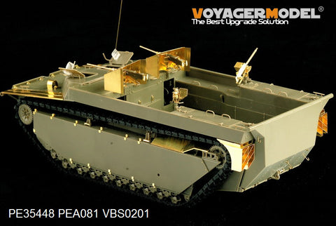 Voyager model metal etching sheet PE35448 LVT-4 "buffalo" amphibious armored vehicles upgraded with etched parts (AFV)