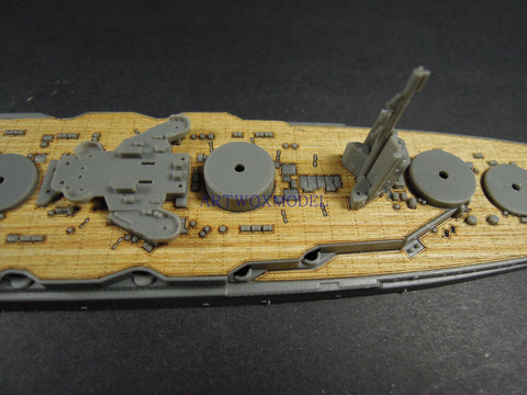 Artwox model wooden deck for Fujimi 420257 Japanese Battleship Birui Wood Deck AW2001 5