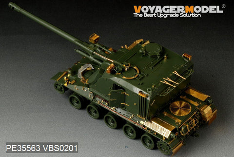 Voyager PE35563 Metal etch for upgrade and Transformation of AUF1 155mm Self-propelled Howitze