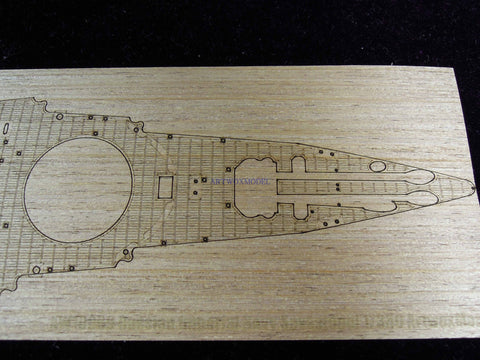 Artwox model wooden deck for Zvezda 9040 Russian Imperial Navy Sevastopol Wood Deck AW10069