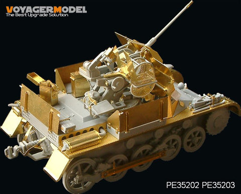 Voyager PE35203 World War II German 1 A air attack vehicle metal etch Upgrade Kit