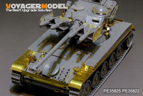 Voyager model metal etching sheet PE35825 Modern French AMX-13 / 75 with SS-11 ATGM light tank reconstruction