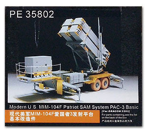 Voyager model metal etching sheet PE35802 basic Modification of Modern US military MIM-104F Patriot 3 launch platform