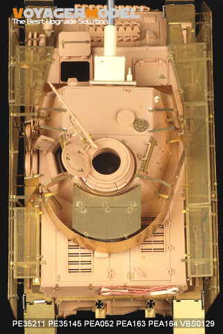 Voyager model metal etching sheet PE35211 World War II German IV tank J reconstruction(with Tian Gong 35181)