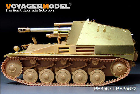 Voyager PE35671 "wild bees" 105mm self propelled howitzer upgrade metal etching parts (T Society)