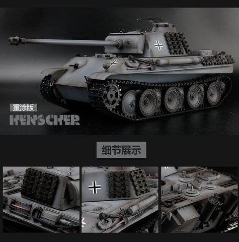 Heng long 1/16 german panther g heavy 2.4g remote control metal tank 3879 metal crawler wheel plate