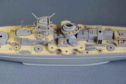 Artwox model wooden deck for Revell 5037 Shaenhuosite Battleship(including PE) Wood Deck AW50052