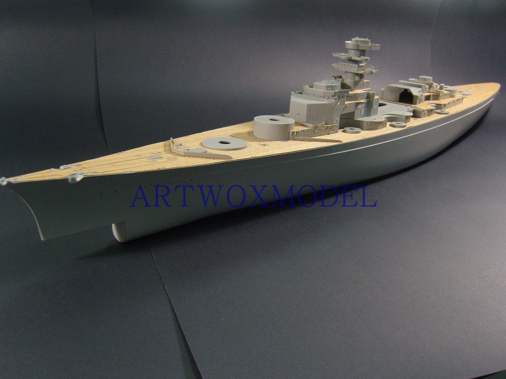 Artwox model wooden deck for trumpeter 03702 Bismarck battleship wooden deck AW30003A