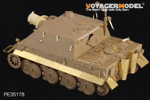 Voyager model metal etching sheet PE35178 6 Assault tank "Assault Tiger" heavy self-propelled gun upgrade metal etching