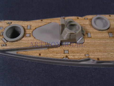 Artwox model wooden deck for Combrig 70422 German Navy von de Tan, battleship, wooden deck AW20089