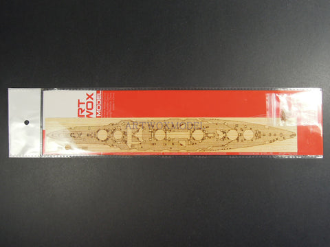 Artwox model wooden deck for Qingdao society 050880 Japanese Navy ship 1938 AW20122