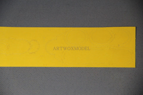 Artwox model wooden deck for Tamiya 31114 Battleship 3M covering Paper AM20002