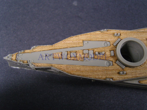 Artwox model wooden deck for Combrig 70422 German Navy von de Tan, battleship, wooden deck AW20089