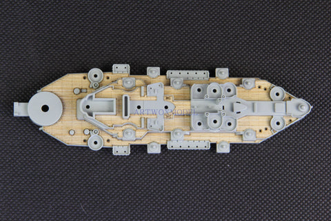 Artwox model wooden deck for Academy 14222A Missouri battleship BB-63 blue wood deck AW20167A