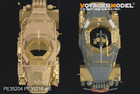 Etching parts for Voyager model metal etching sheet PE35204 Sd.Kfz.222 wheeled armored reconnaissance vehicle upgrading (T Society)