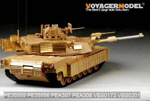 Voyager model metal etching sheet PE35556 M1A2 SEP TUSKI main battle tank additional armored metal etching