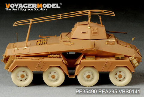 Voyager PE35490 Sd.Kfz.232 eight-wheeled long-range armoured reconnaissance vehicle upgrade metal etch