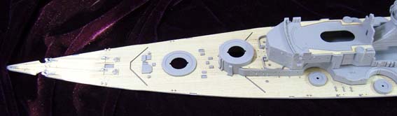 ARTWOX Model Wooden Deck for Revell 05040 deck AW10007 of the German battleship Bismarck