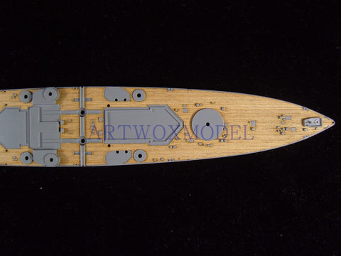 Artwox model wooden deck for tamiya 31615 WWII battleship prince of Wales wood deck aw 20033