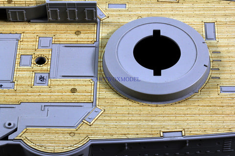 Artwox model wooden deck for Hobby boss 82002 Japanese Navy Mikasa battleship 1912 wooden deck AW30011