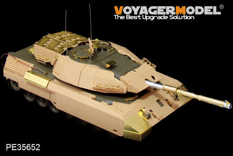 Voyager model metal etching sheet PE35652 Canada leopard C2 MEXAS main battle tank upgrade metal etching parts