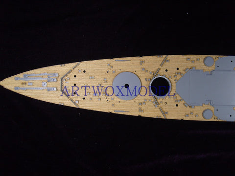 ARTWOX Model Wooden Deck for Tamiya 78010 British George V battleship wooden deck AW10029