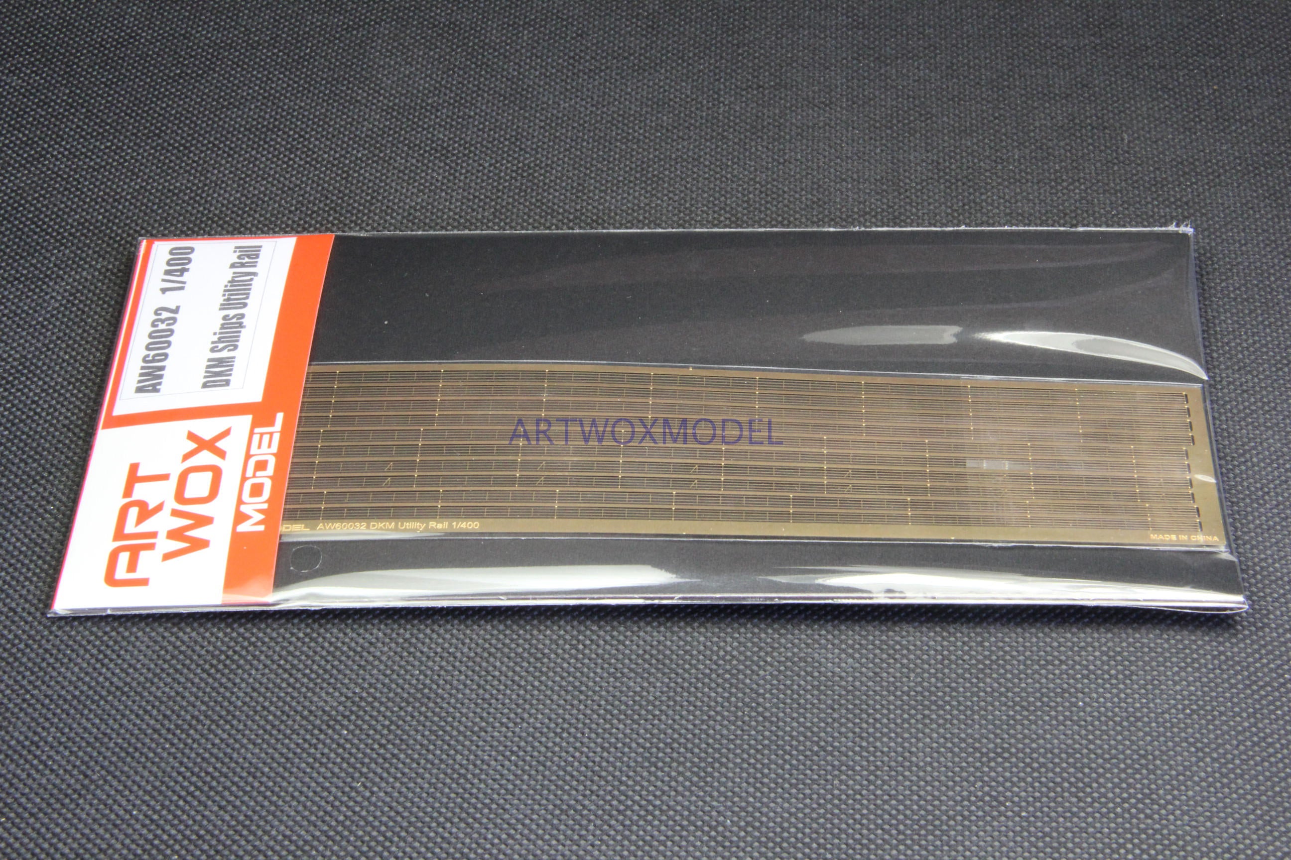 ARTWOX Model Wooden Deck for 1 / 400 German ship Universal railing AW60032