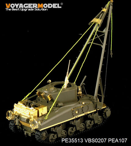 Voyager model metal etching sheet PE35513 Metal etchings for upgrading and upgrading M32B1 field rescue engineering vehicles